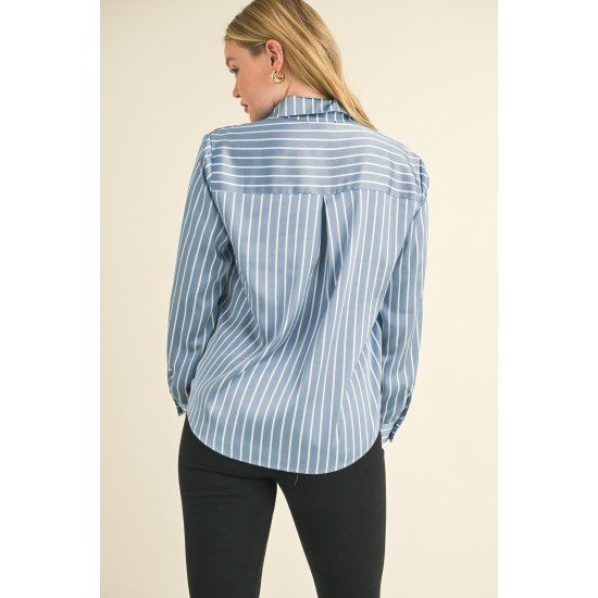 Blusa Manga Larga Para Mujer