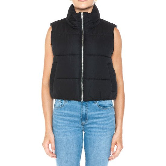 Chaleco Puffer Corto Acolchado HHZ