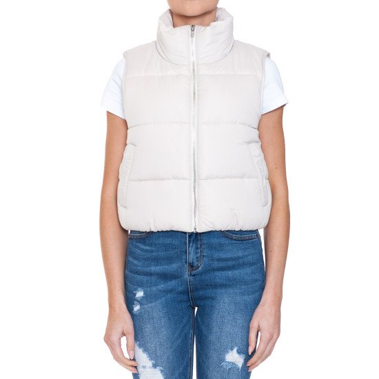 Chaleco Puffer Corto Acolchado HHZ