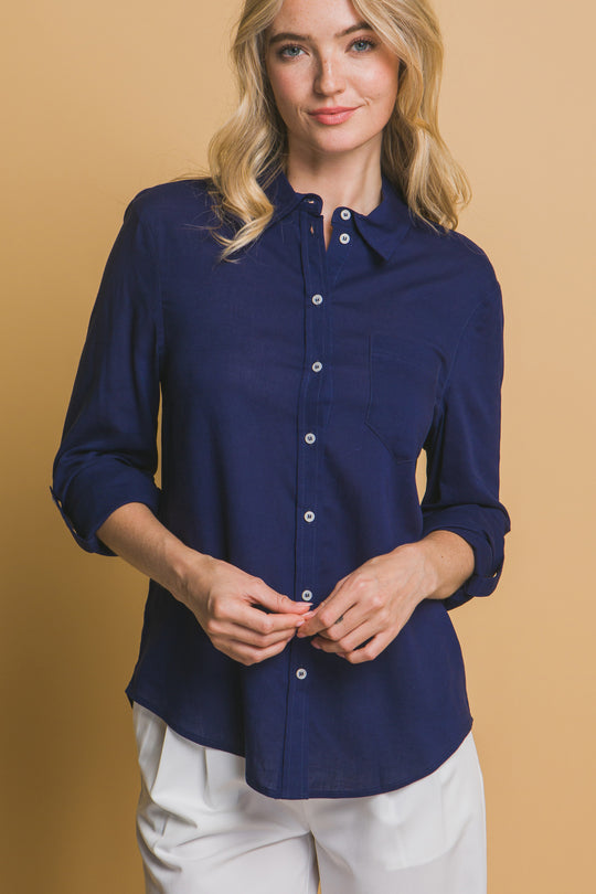 Blusa Manga Larga Para Dama