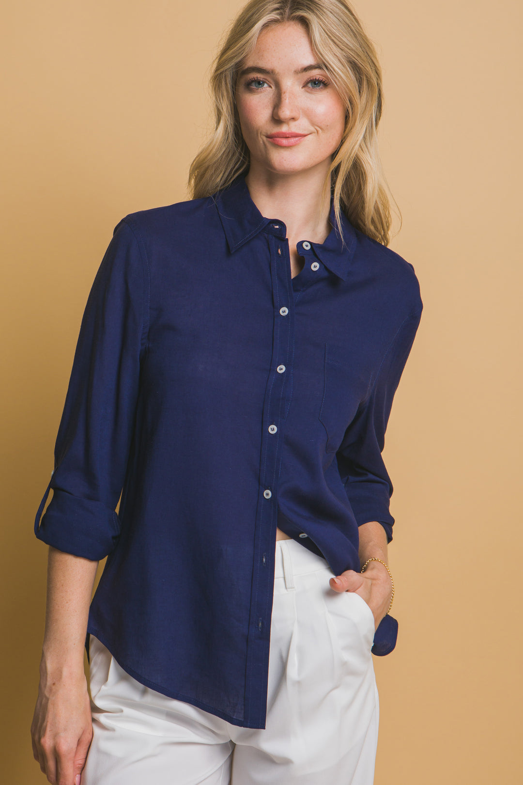 Blusa Manga Larga Para Dama