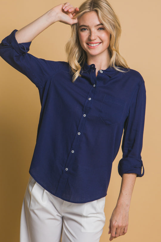 Blusa Manga Larga Para Dama