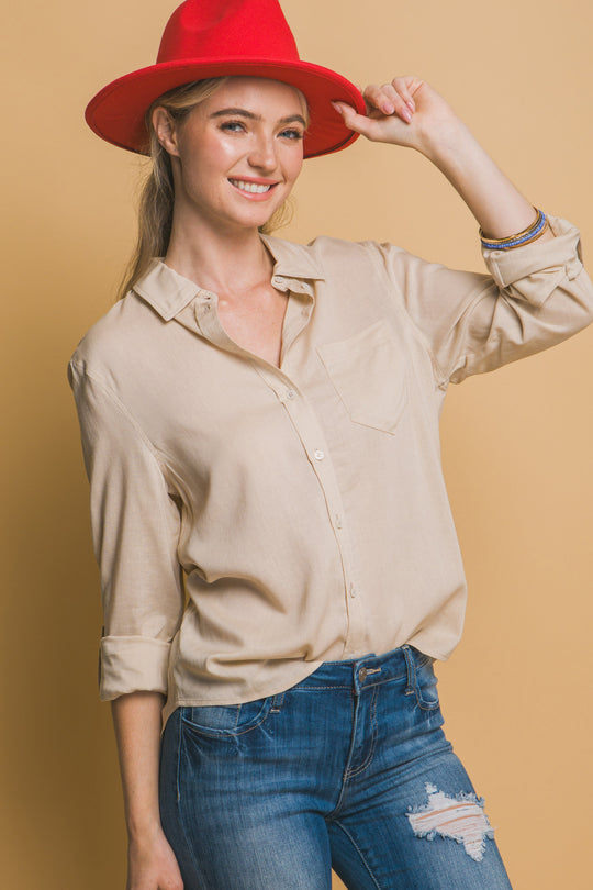 Blusa Manga Larga Para Dama