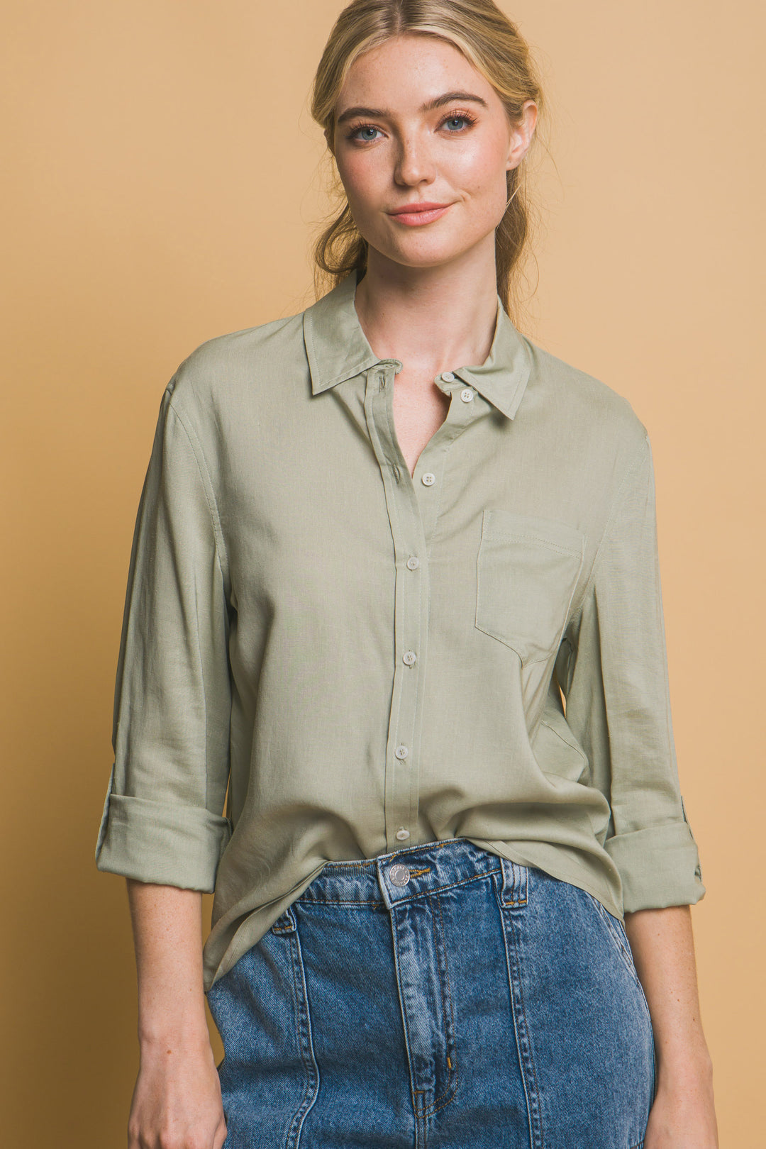 Blusa Manga Larga Para Dama