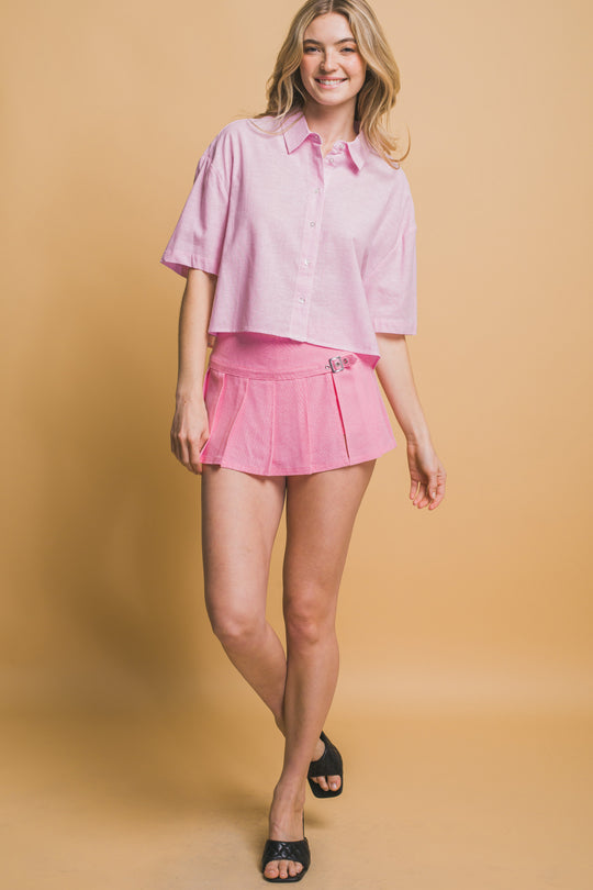 Camisa Primaveral Corta Manga Corta