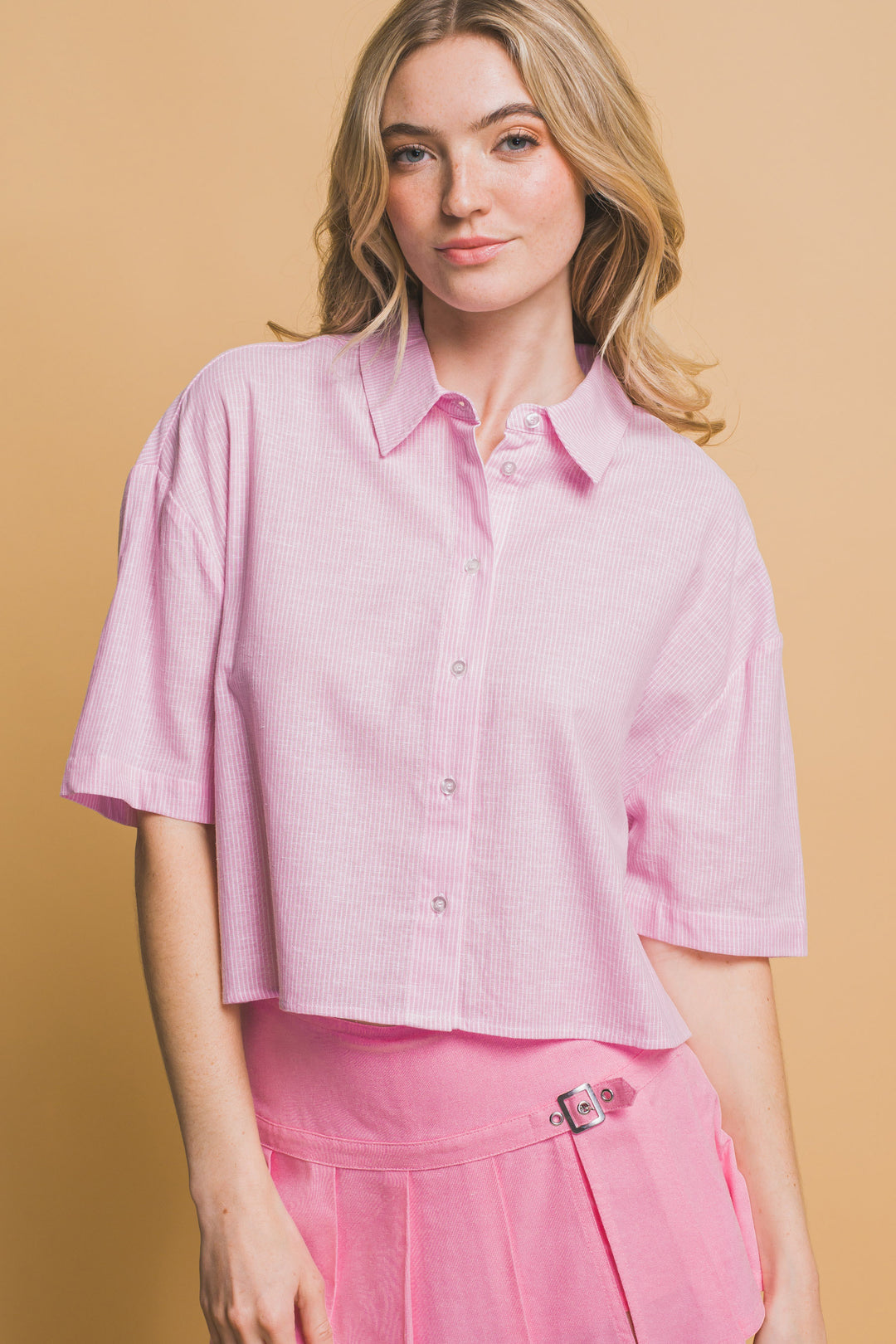 Camisa Primaveral Corta Manga Corta