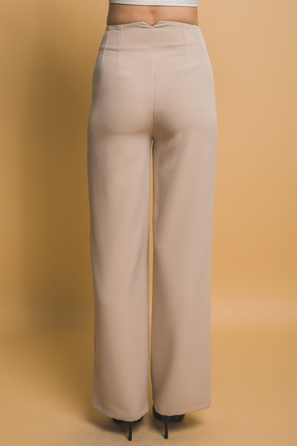 Pantalones Rectos Sin Botones