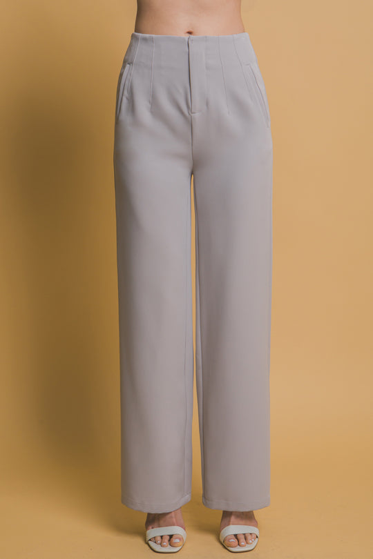Pantalones Rectos Sin Botones