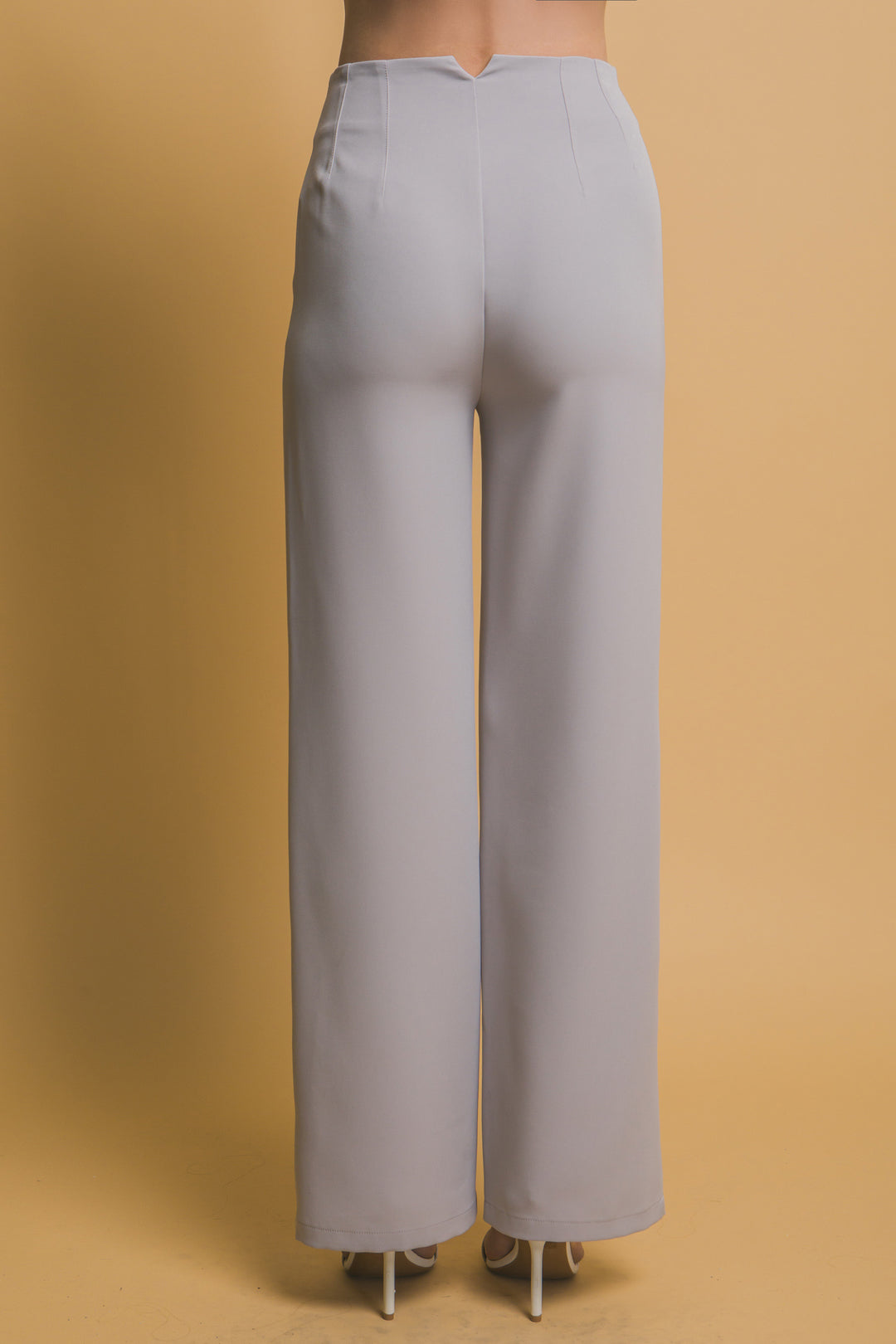 Pantalones Rectos Sin Botones