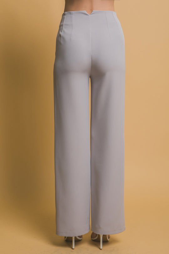 Pantalones Rectos Sin Botones