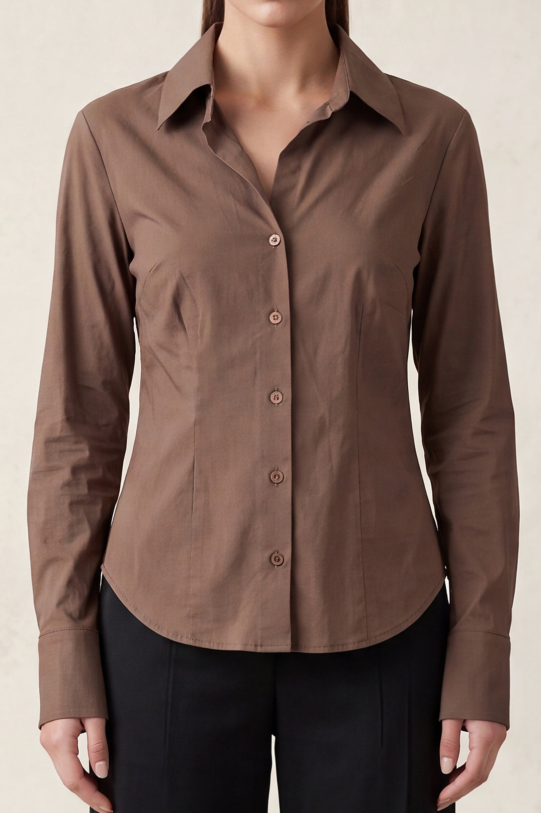 Blusa Clásica y elegante corte entallado