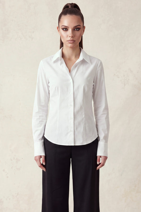 Blusa Clásica y elegante corte entallado