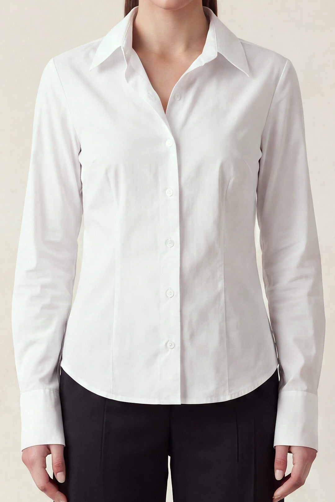 Blusa Clásica y elegante corte entallado
