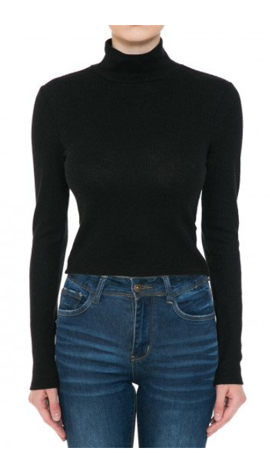 Suéteres y elegante de manga larga con diseño ajustado al cuerpo (slim fit)