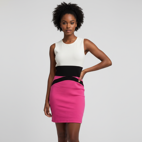 Vestido Primaveral Tipo Slim
