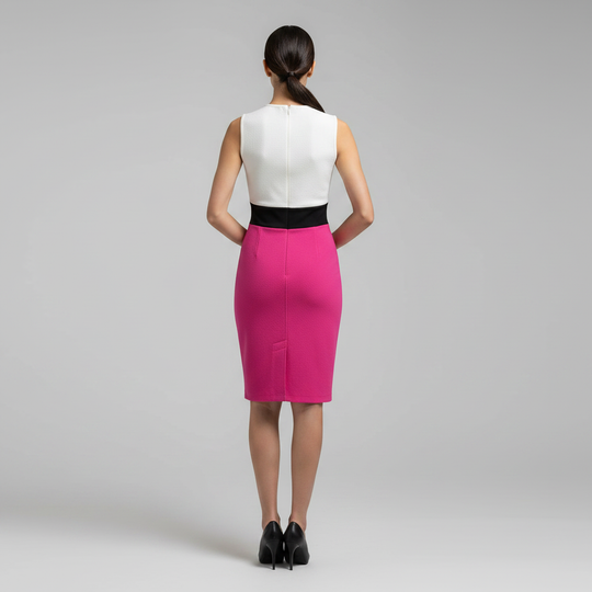 Vestido Primaveral Tipo Slim