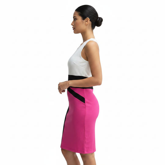 Vestido Primaveral Tipo Slim