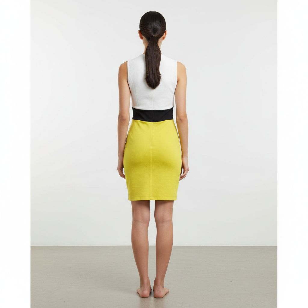 Vestido Primaveral Tipo Slim