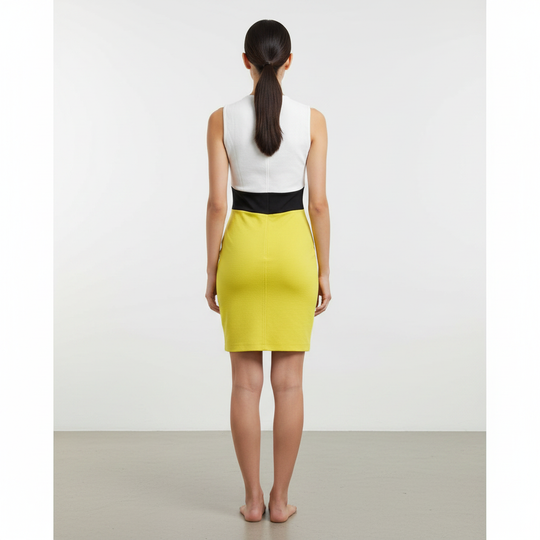 Vestido Primaveral Tipo Slim