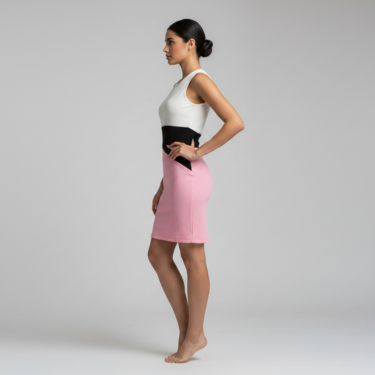 Vestido Primaveral Tipo Slim