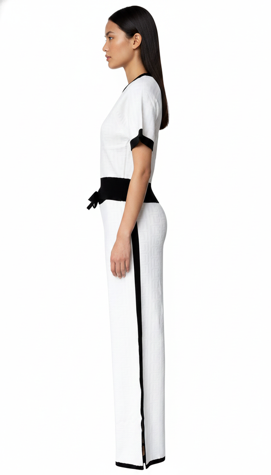 Conjunto Dúo Chic – Top y Pantalón Bicolor