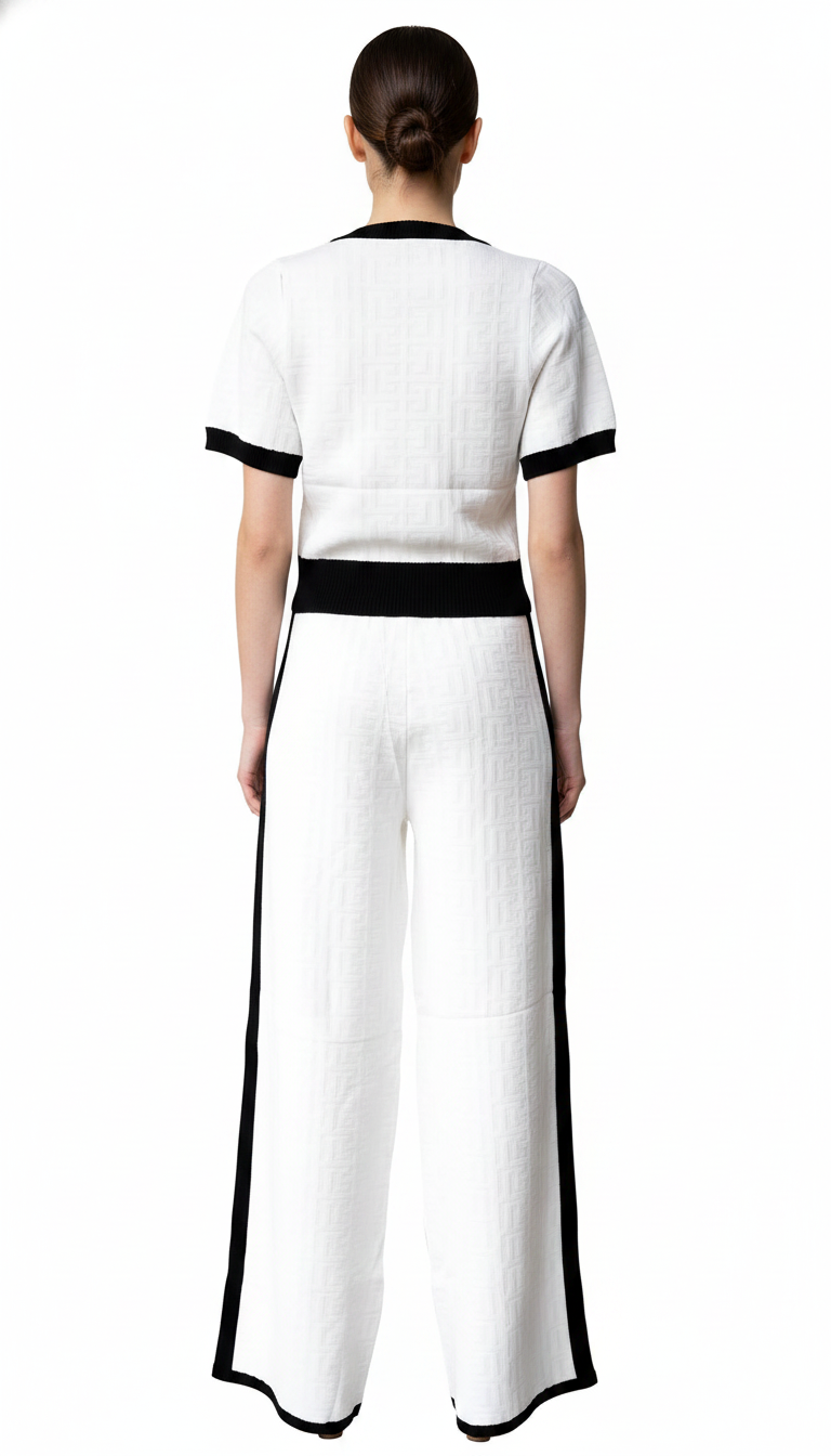 Conjunto Dúo Chic – Top y Pantalón Bicolor