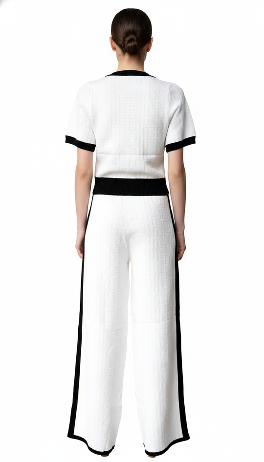 Conjunto Dúo Chic – Top y Pantalón Bicolor