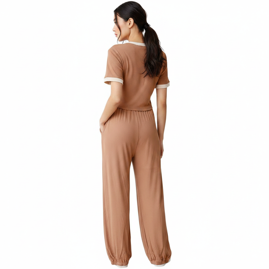 Conjunto Deportivo NASA para Mujer - Top y Pantalon Jogger