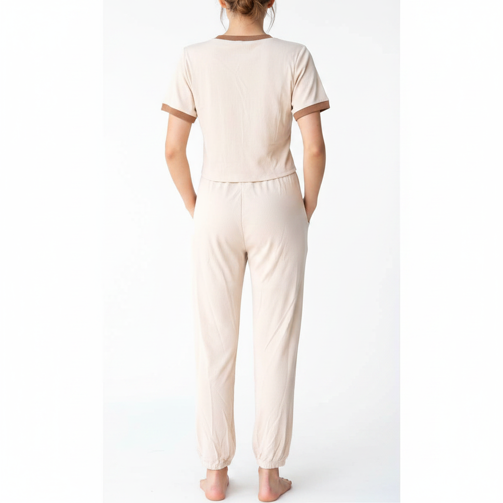 Conjunto Deportivo NASA para Mujer - Top y Pantalon Jogger