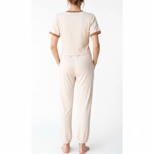 Conjunto Deportivo NASA para Mujer - Top y Pantalon Jogger