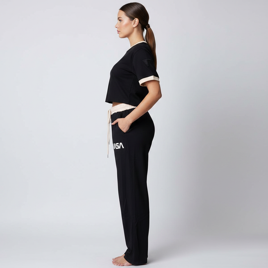 Conjunto Deportivo NASA para Mujer - Top y Pantalon Jogger