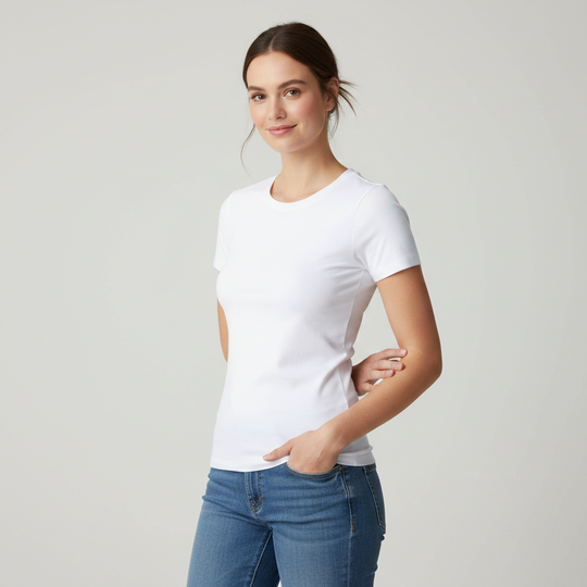 Blusa Ajustada para Mujer
