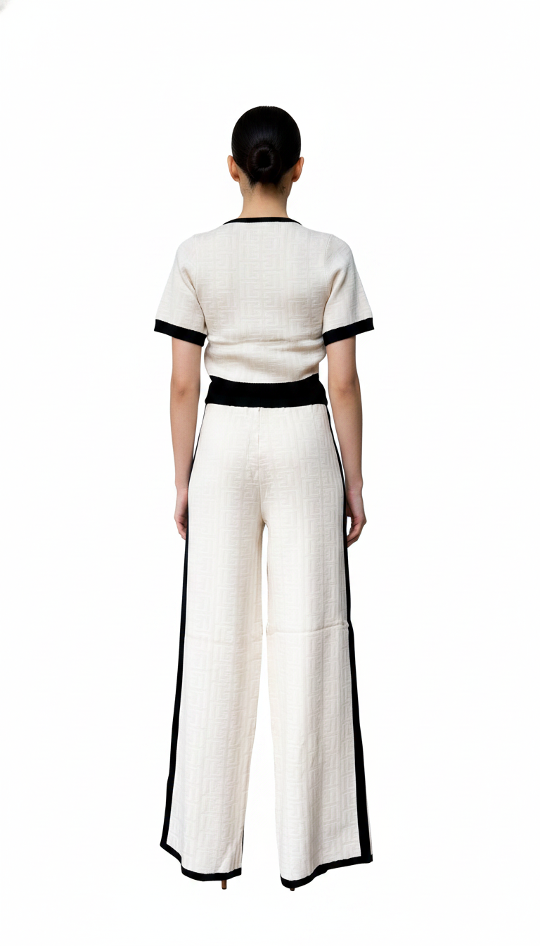 Conjunto Dúo Chic – Top y Pantalón Bicolor