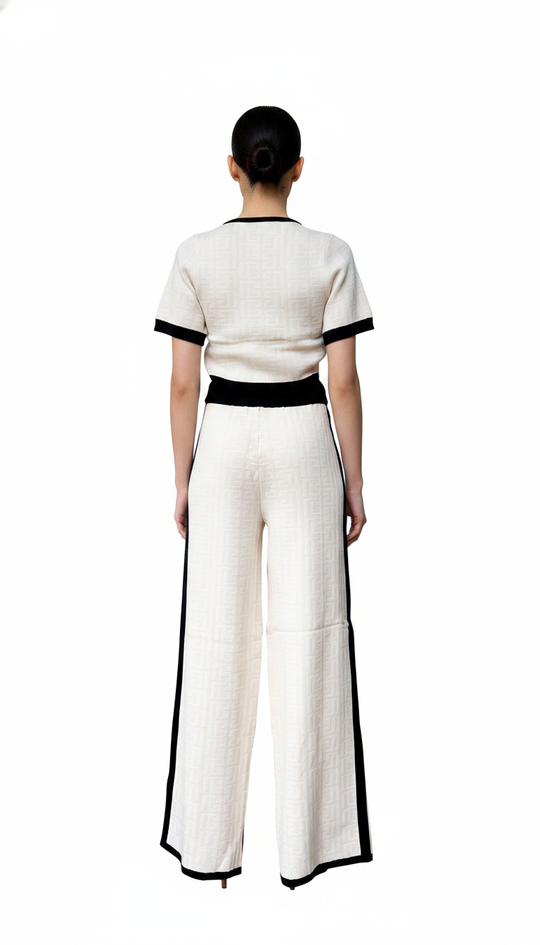 Conjunto Dúo Chic – Top y Pantalón Bicolor