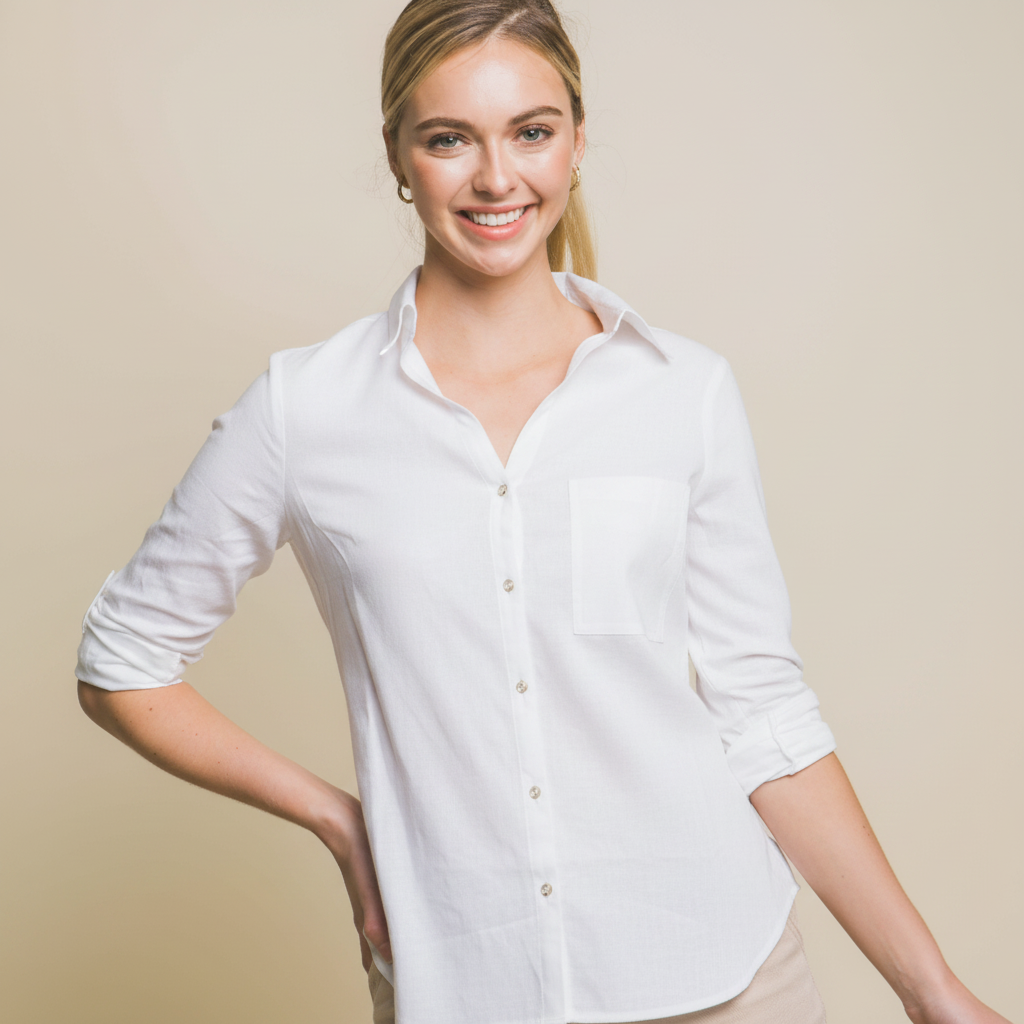 Blusa Casual De Mujer Con Diseño Único