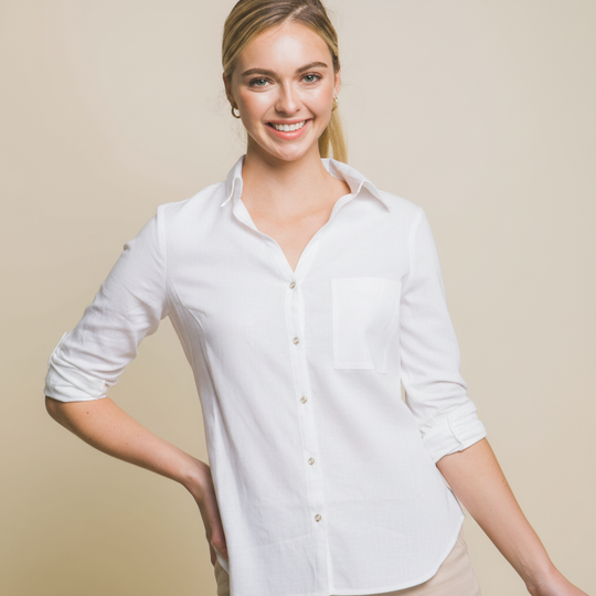 Blusa Casual De Mujer Con Diseño Único