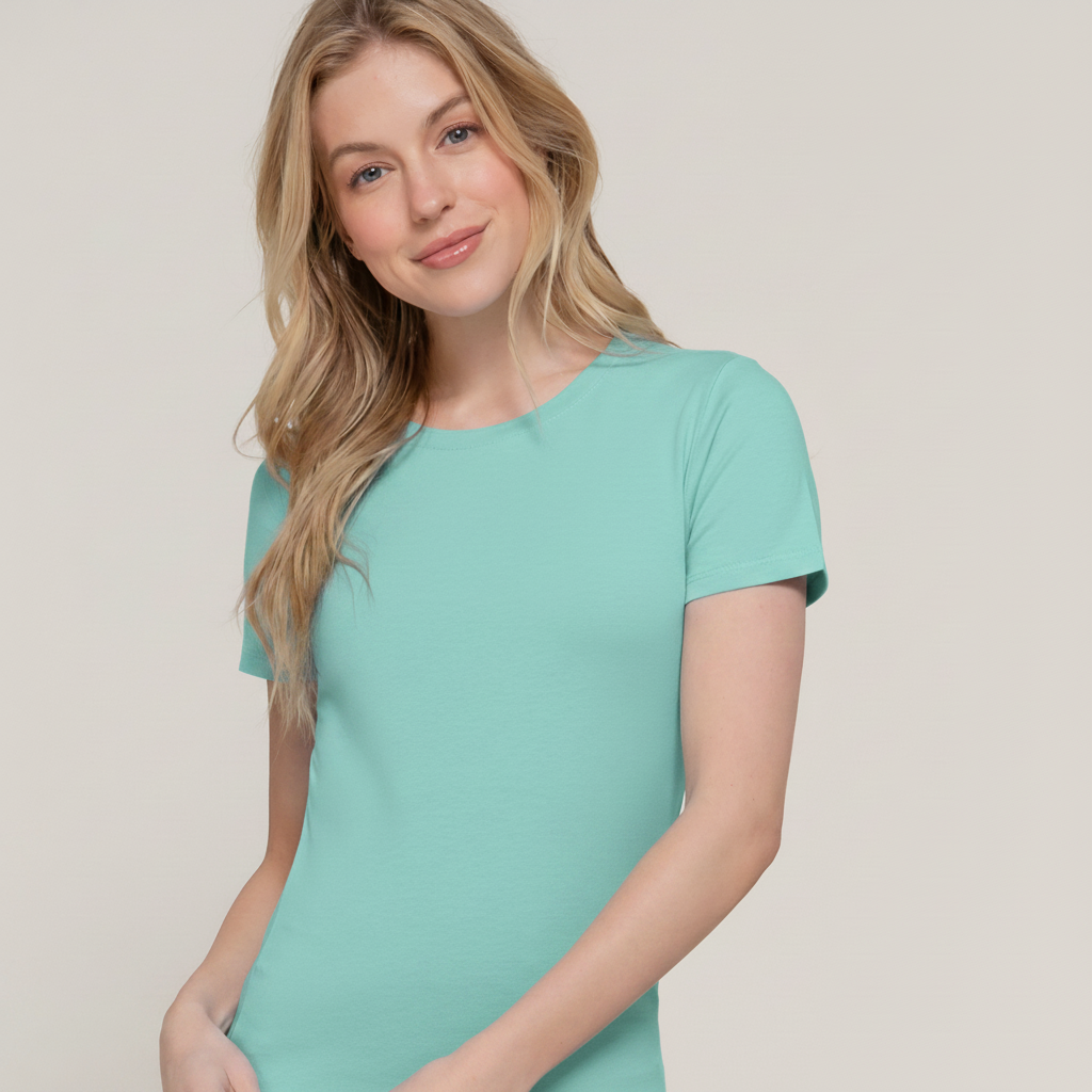 Blusa de dama, manga corta, primavera