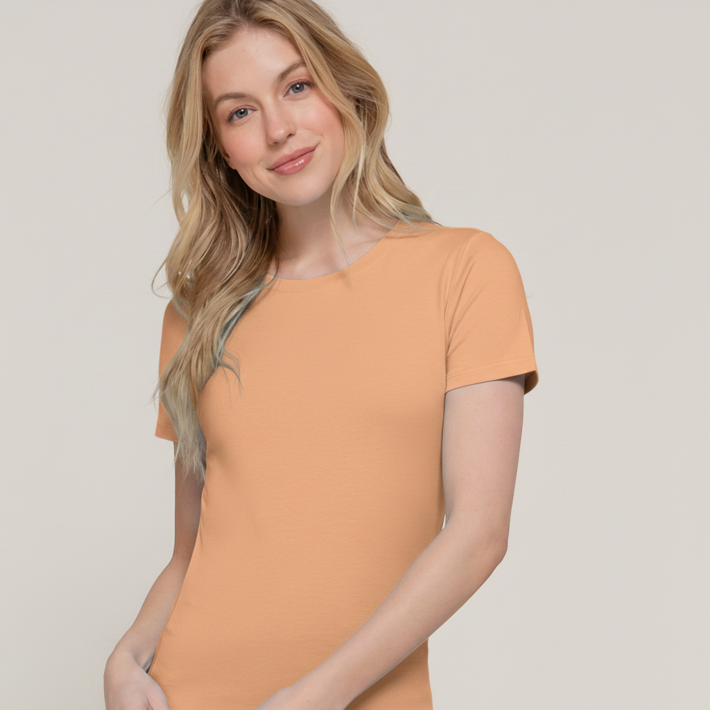Blusa de dama, manga corta, primavera