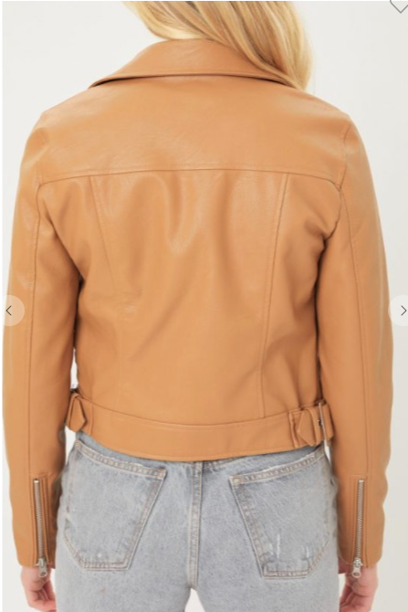 Chaqueta Biker para Mujer - Azucena de Piel Sintética